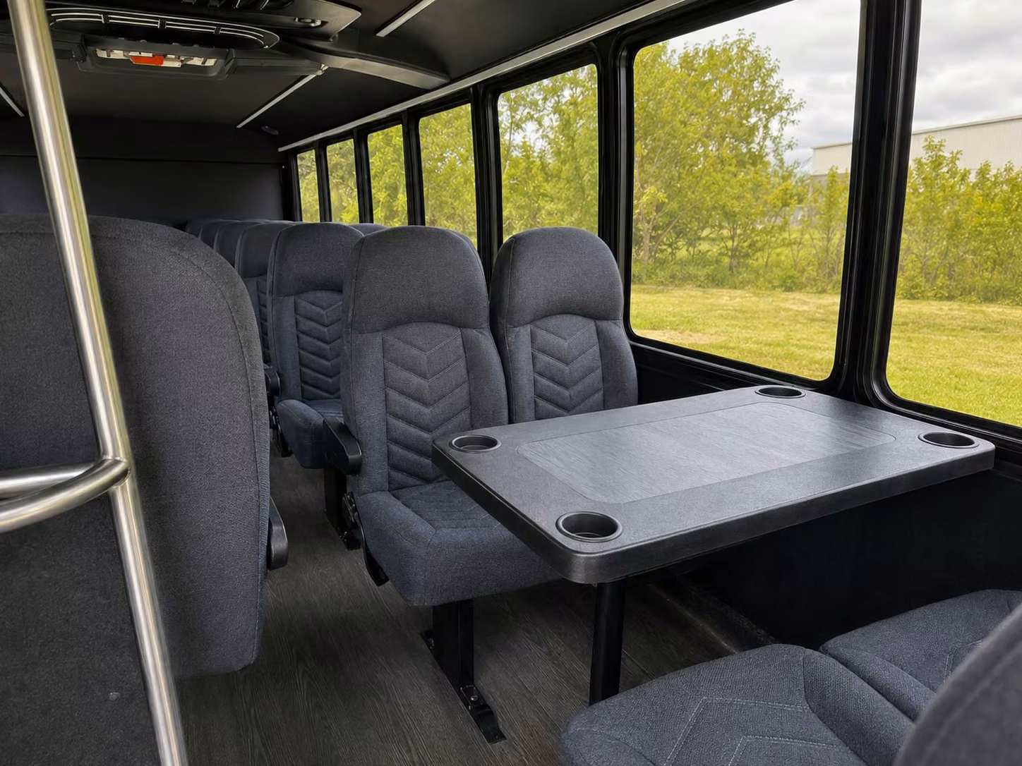 20 passenger minibus interior