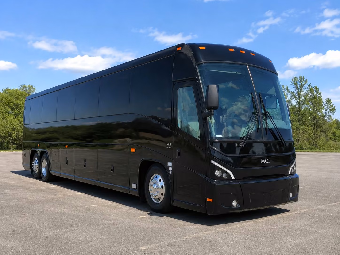 56 passenger charter bus